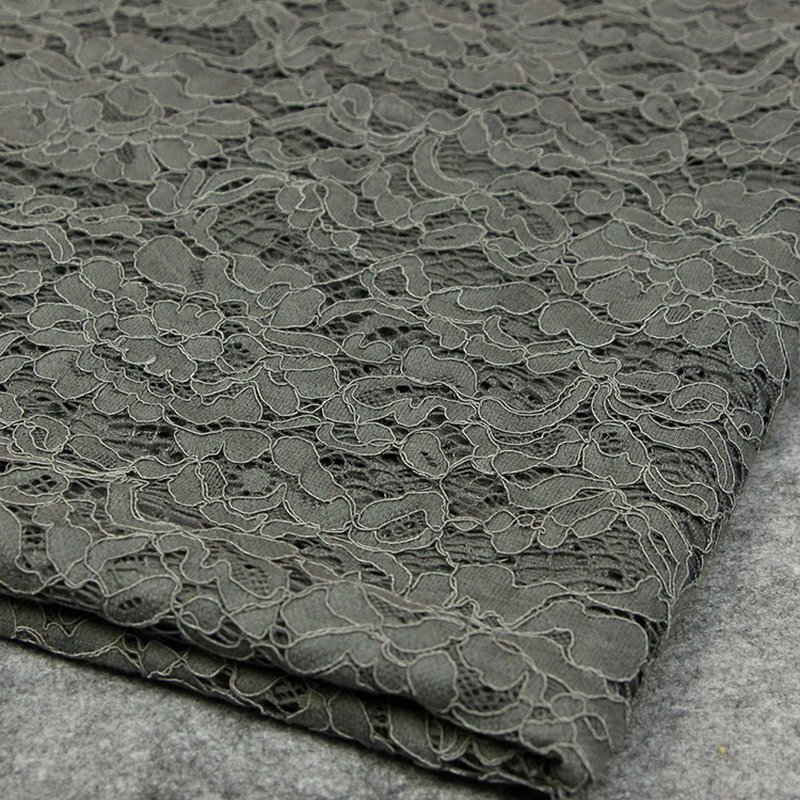 Lace Fabric Dress Eyelash Nylon for Women's Wear Wholesale Supplier 3